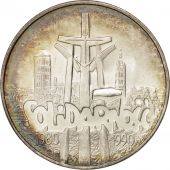 Poland, 100000 Zlotych, 1990, AU(55-58), Silver, KM:196.1