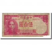 Billet, Chine, 500 Yan, 1942, KM:251, B