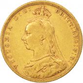 Australia, Victoria, Sovereign, 1890, Melbourne, EF(40-45), Gold, KM:10