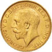 South Africa, George V, Sovereign, 1925, Pretoria, AU(55-58), Gold, KM:21