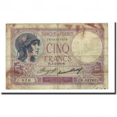 France, 5 Francs, KM:72e, 1933-03-02, VF(20-25), Fayette:3.17