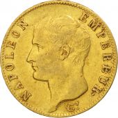 France, Napolon Ier, 20 Francs, 1806, Paris, TTB, Or, KM:674.1, Gadoury:1023