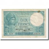 France, 10 Francs, 10 F 1916-1942 Minerve, 1940-10-24, TB, Fayette:7.18