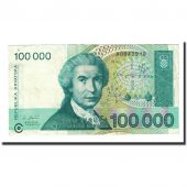 Billet, Croatie, 100,000 Dinara, 1993-05-30, KM:27A, TTB