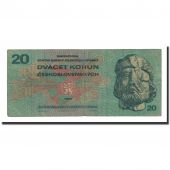 Banknote, Czechoslovakia, 20 Korun, 1970, KM:92, VF(20-25)