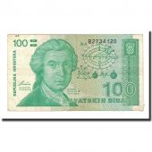 Banknote, Croatia, 100 Dinara, 1991-10-08, KM:20a, VF(20-25)
