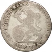 Spanish Netherlands, BRABANT, Escalin, 1698, Antwerp, F(12-15), Silver,KM:119.1