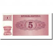 Banknote, Slovenia, 5 (Tolarjev), 1990, KM:3a, UNC(65-70)