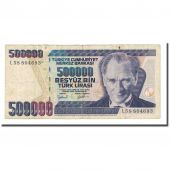 Billet, Turquie, 500,000 Lira, L.1970, KM:212, TB