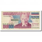 Banknote, Turkey, 1,000,000 Lira, L.1970, KM:213, VF(20-25)