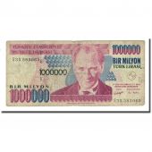 Billet, Turquie, 1,000,000 Lira, L.1970, KM:213, B