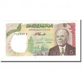Billet, Tunisie, 5 Dinars, 1980-10-15, KM:75, SPL