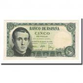 Banknote, Spain, 5 Pesetas, 1951-08-16, KM:140a, UNC(65-70)