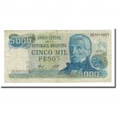 Billet, Argentine, 5000 Pesos, Undated (1977-83), KM:305a, B+