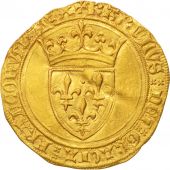 France, Charles VII ,Ecu dor, Chlons en Champagne, EF(40-45),Gold,Duplessy:453