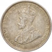 Australia, George V, Shilling, 1916, Melbourne, EF(40-45), Silver, KM:26