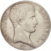 France, Napolon I, 5 Francs, 1807, Bayonne, TB, Argent, KM:673.8, Gadoury:581