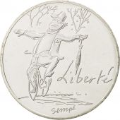 France, 10 Euro Semp Libert Autumm, 2014, MS(63), Silver, Gadoury:EU717