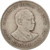 Kenya, Shilling, 1980, British Royal Mint, TTB, Copper-nickel, KM:20