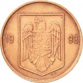 Romania, Leu, 1993, EF(40-45), Copper Plated Steel, KM:115