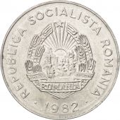 Roumanie, 25 Bani, 1982, SUP+, Aluminum, KM:94a