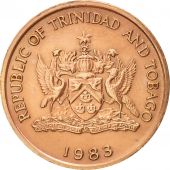 TRINIDAD & TOBAGO, 5 Cents, 1983, SUP, Bronze, KM:30