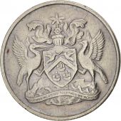 TRINIDAD & TOBAGO, 10 Cents, 1972, Franklin Mint, EF(40-45), Copper-nickel, KM:3