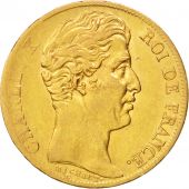 France, Charles X, 20 Francs, 1830, Paris, TTB, Or, KM:726.1, Gadoury:1029