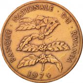 Rwanda, 5 Francs, 1974, British Royal Mint, TTB, Bronze, KM:13