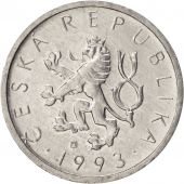 Czech Republic, 10 Haleru, 1993, MS(60-62), Aluminum, KM:6
