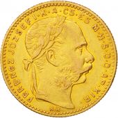 Hungary, Franz Joseph I, 8 Forint 20 Francs, 1890, Kormoczbanya, EF(40-45),KM467