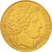 France, Crs, 10 Francs, 1896, Paris, TTB+, Or, KM:830, Gadoury:1016