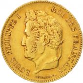 France, Louis-Philippe, 40 Francs, 1831, Paris, TTB, Or, KM:747.1, Gadoury:1106