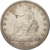 tats-Unis, Trade Dollar, Dollar, 1877, San Francisco, SUP, Argent, KM 108