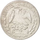 Mexico, 4 Rales, 1855, Zacatecas, EF(40-45), Silver, KM:375.9