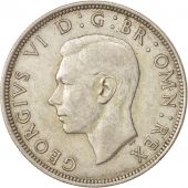Grande-Bretagne, George VI, 1/2 Crown, 1944, TTB+, Argent, KM:856