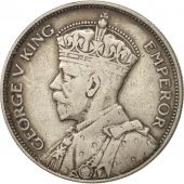 Nouvelle-Zlande, George V, 1/2 Crown, 1933, TTB, Argent, KM:5