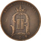 Sweden, Oscar II, 5 re, 1883, VF(30-35), Bronze, KM:736