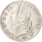 France, Louis XV, Écu au bandeau, 1749, Poitiers, VF(20-25), Silver, KM512.8