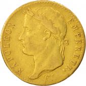 France, 20 Francs, 1815, Bayonne, VF(30-35), Gold, KM:705.2, Gadoury:1025a