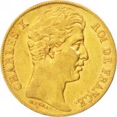 France, Charles X, 20 Francs, 1828, Paris, TTB, Or, KM:726.1, Gadoury:1029