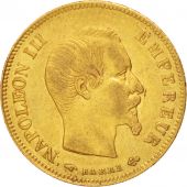 France, Napolon III, 10 Francs, 1857, Paris, TTB, Or, KM:784.3, Gadoury 1014