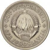 Yugoslavia, Dinar, 1974, EF(40-45), Copper-Nickel-Zinc, KM:59