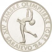 Yugoslavia, 100 Dinara, 1983, MS(63), Silver, KM:98