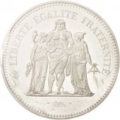France, 50 Francs, 1975, MS(65-70), Silver, KM:P536, Gadoury:223.P1