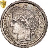 France, Crs, 20 Centimes, 1889, Paris, SPL, Argent, KM:828.2, Gadoury 311a