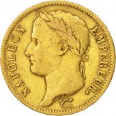 France, Napolon I, 40 Francs, 1811, Paris, TB+, Or, KM:696.1, Gadoury:1084
