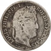 France, Louis-Philippe, 1/2 Franc, 1841, Paris, VG(8-10), Silver, KM:741.1