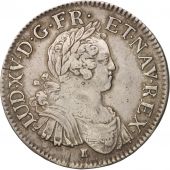 France, Louis XV, cu aux 8 L, 1725, Rennes, TTB+, Argent, KM:472.26, Gadoury320