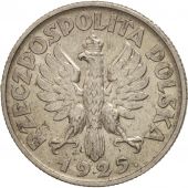 Pologne, Zloty, 1925, TTB, Argent, KM:15
